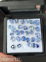 Unheated Pastel Blue sapphire in oval cut Sri Lanka