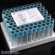 Plastic Vacuum Blood Collection Tubes 100 Pcs Sodium Citrate PRP Tubes