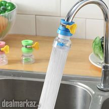 Adjustable Rotating Faucet Anti-splash Water-saving Valve Filter Tap K