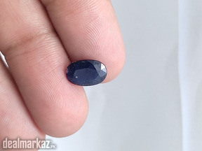Kashmiri Blue Sapphire Neelam 2.65 Carat