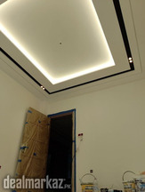 False ceiling gypsum and pvc