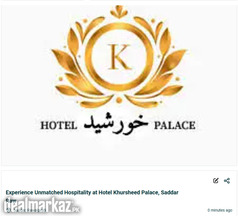 Experience Unmatched Hospitality at Hotel Khursheed Palace, Saddar Raw