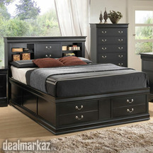Executive Bed with 2 side tables and dressing