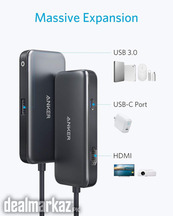 Anker USB C Hub, 3-in-1 Type C Hub, 4K USB C to HDMI Adapter, USB 3.0,