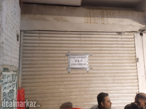Main road Shop for Rent Main Sakhi Hasan Near Serena Mobile Market