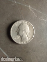 Rare Coin Quarter Dollar 1967 for sell