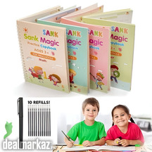 Sank Magic Book pack of 4 With 10 refil & pen