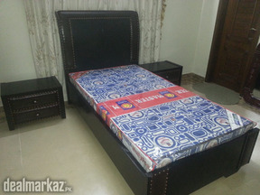 Single Bed with side tables