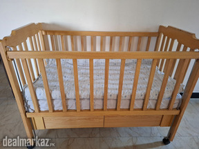Wooden Baby Cot