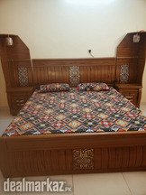 Full size bed Plus new mattress plus dressing for sale