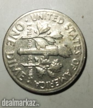 United States of America 1$ Dime coin form 1975