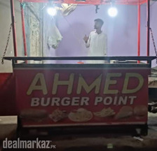 Fast Food , Fries & Sada Burger Set-Up.