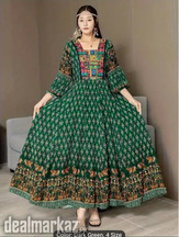 Middle Eastern Embroidered Dress