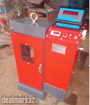 compressive testing machine.