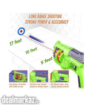 8-Dart Rotating Drum Toy Gun for boys/Girls