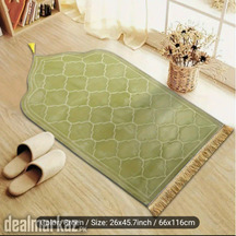 1 Luxurious Thick Flannel Muslim Prayer Mat