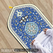 1pc Elegant Floral Prayer Mat