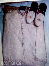 groom sherwani with qulla and khussa for sale