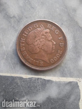 Elizabeth 2 pence 2000