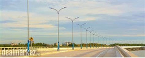 Tubular or octagonal Shapes GALVANISED or Color Coating Lighting Poles