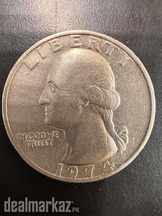 1974 United States Washington Quarter Dollar