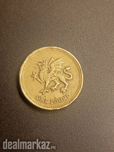 2000 One Pound Coin (UK) – Welsh Dragon Reverse