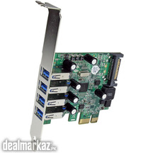 StarTech PEXUSB3S4V 4-Port PCIe SuperSpeed USB 3.0 Controller Card Ada