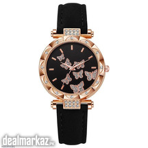 Ladies watch fashion simple watch Butterfly digital belt watch