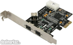 XT-XINTE PCI Express PCI-E x1 to 3 Ports 1394B Controller Card Add On