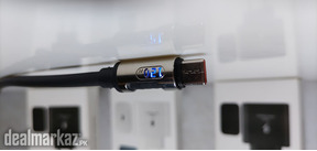 Metal USB to Type-C 120W Fast Charging Cable (LED)