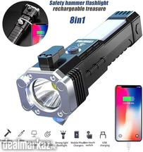 1km range tourch+fast charging Power bank FREE DELIVERY