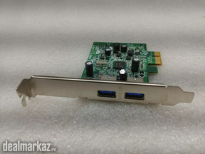 ECS U3N2-D 2-Port USB 3.0 Expansion Card, 2 Port Usb 3.0 Pci Express E