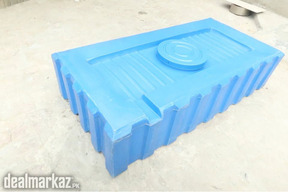 Rehber Plus 200 3x6 200 Gallon Rectangle Water Storage Tank