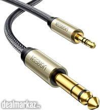UGREEN 3.5mm Male to 6.35mm Male TRS AUX Audio Cable Hi-Fi with Gold-P
