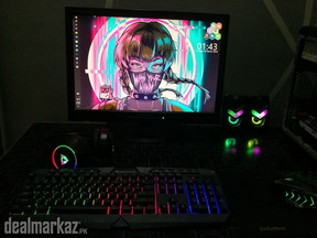 Gaming PC High Performance Full Package CPU+Headphones+Monitor+Keyboa