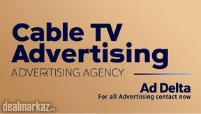Cable TV Advertising Services in Defece Near Areas Karachi Pakistan