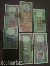 Old currency notes......