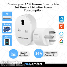 Smart 16A WiFi Power Plug | 3 Pin Smart Plug Switch | Watt Meter