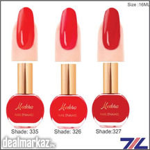 Medora Nail colors Red Shades 326, 327, 335