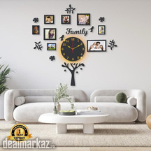 Beautiful Family tree Laminated Wall Clock