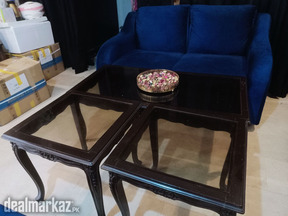 Real wood table set