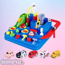 Car Adventure Race Track – Magnetic Cars Playset for Kids in Pakistan