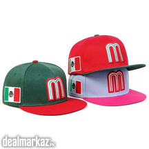 Unisex M Letter Baseball Cap with Brazilian Flag Embroidery Adjustable