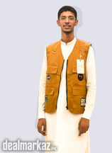 Brown 4 Pocket men’s Vest Price In Pakistan