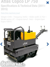 MINI ROAD ROLLER MADE IN JAPAN.1 TON ROLLER W8.