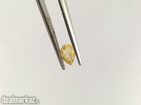 Natural Yellow Sapphire stone Pear shape