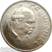 One Crown Churchill Coin
