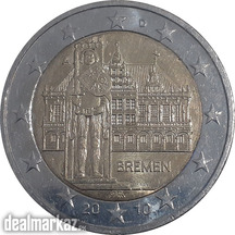 2 Euro Commemorative Coin Bremen Germany