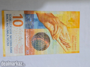 10 Francs Switzerland Banknote