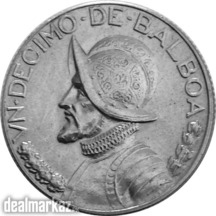 ⅒ Balboa Panama Coin